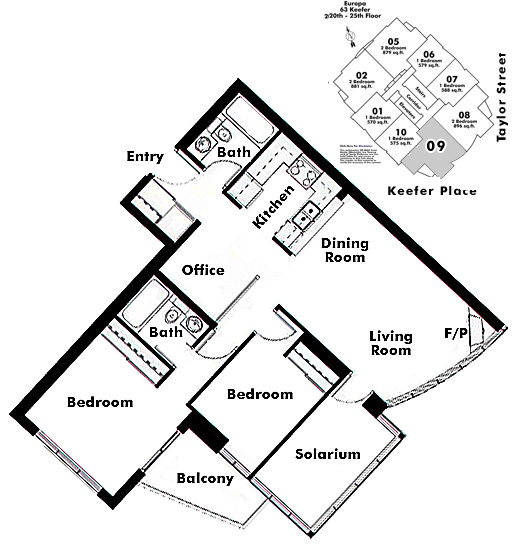 Floor plan 2209