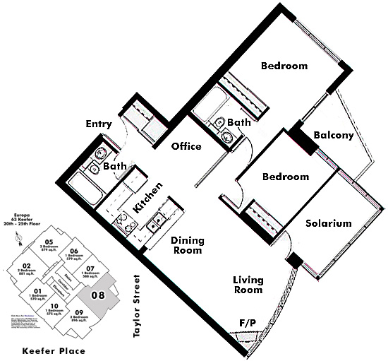 Floor plan 2008