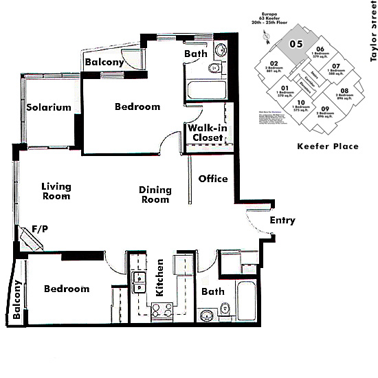 Floor plan 2105