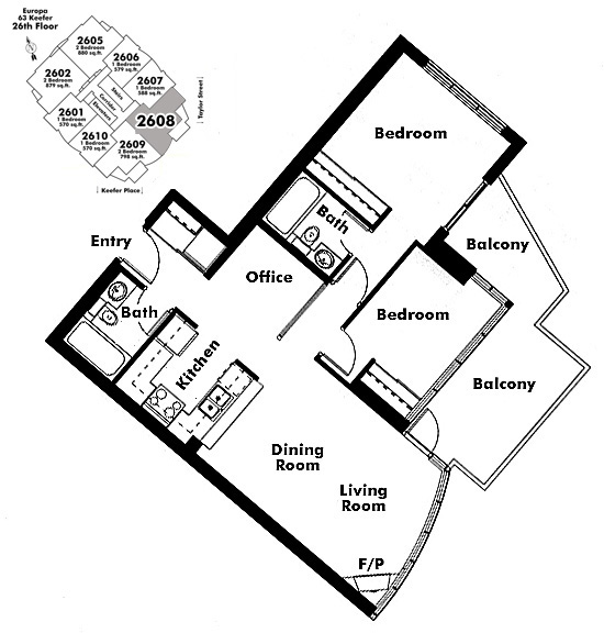 Floor plan 2608