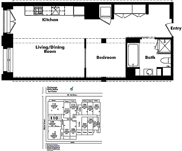 Floor plan 110
