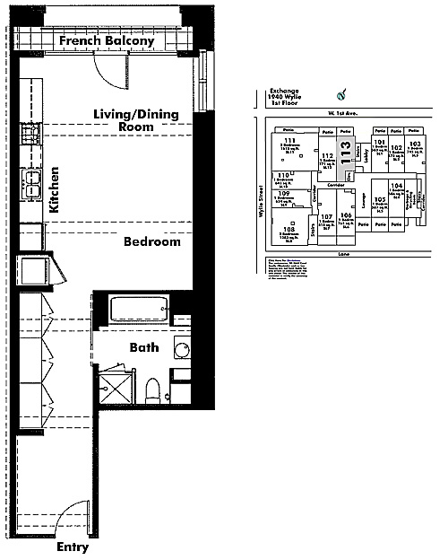 Floor plan 113