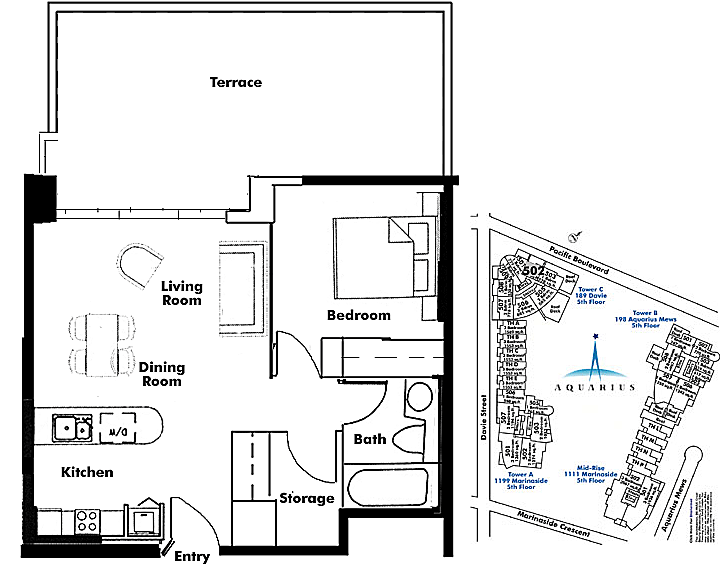 Floor plan 502