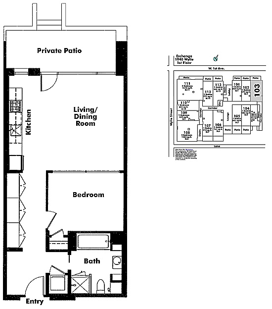 Floor plan 103
