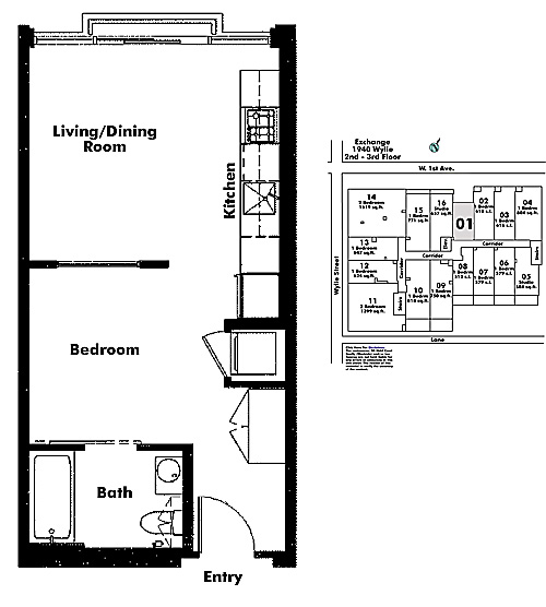Floor plan 201