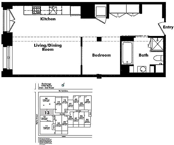 Floor plan 213