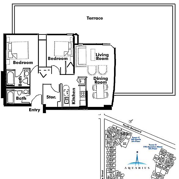 Floor plan 503