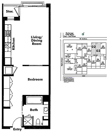 Floor plan 302