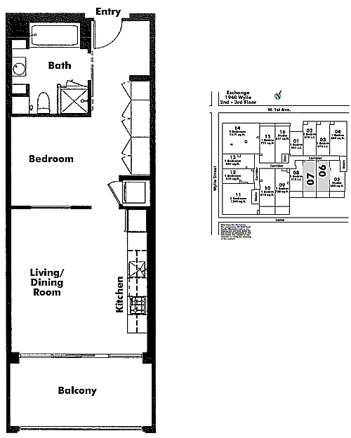 Floor plan 207