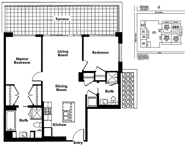 Floor plan 502