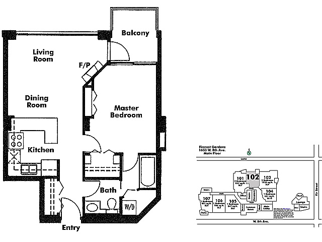 Floor plan 102