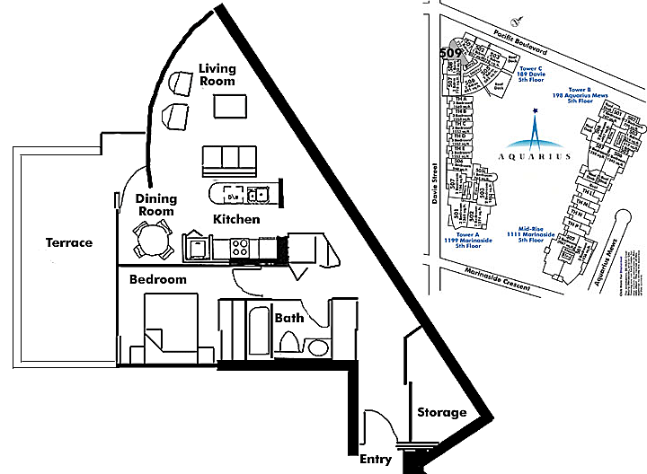 Floor plan 509