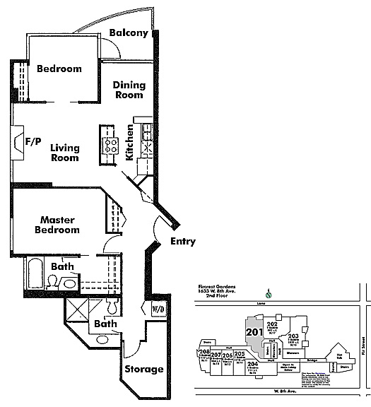 Floor plan 201