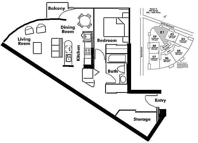 Floor plan 1301
