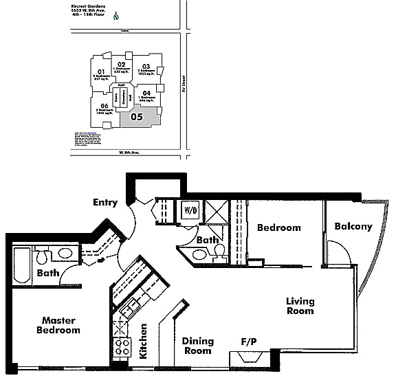 Floor plan 305