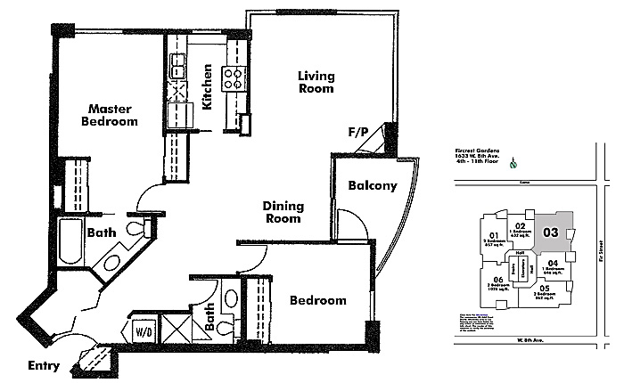 Floor plan 303
