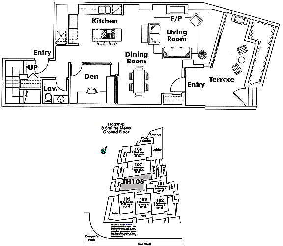 Floor plan TH106