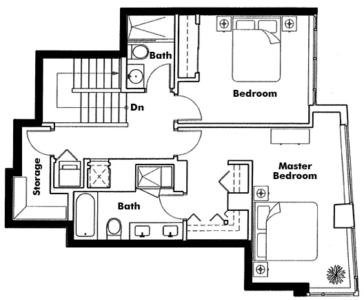 Floor plan TH101