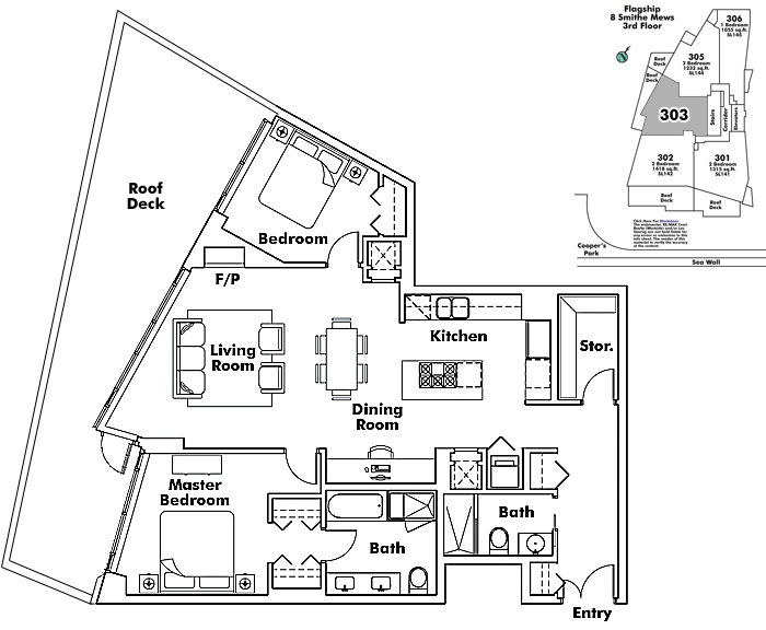 Floor plan 303