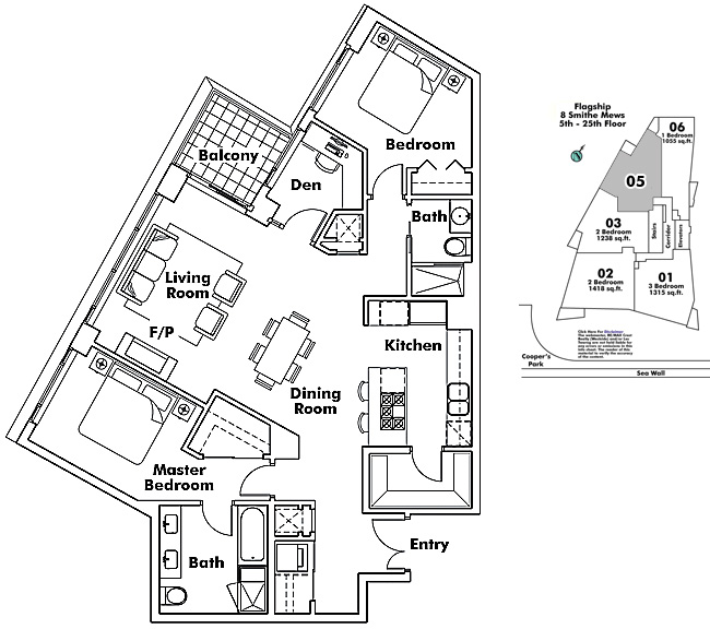 Floor plan 2105