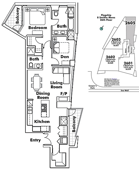 Floor plan 2605