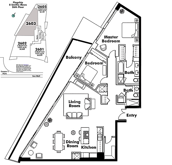 Floor plan 2603