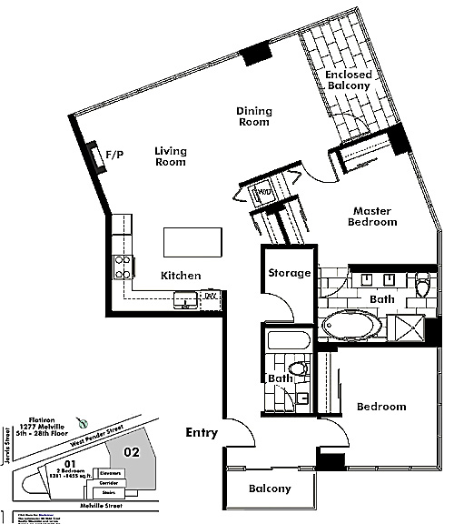 Floor plan 302