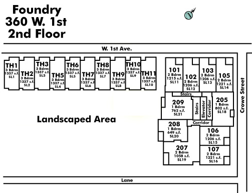 Floor plan 105