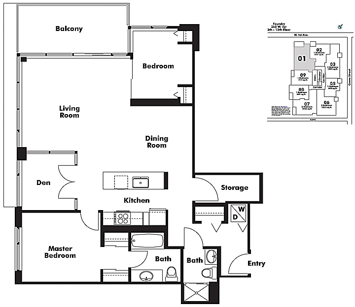 Floor plan 501