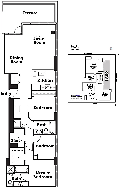 Floor plan 1602