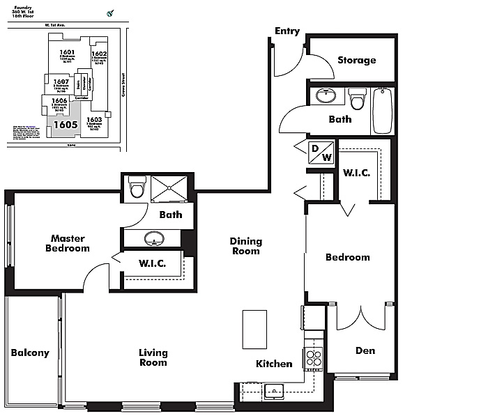 Floor plan 1605