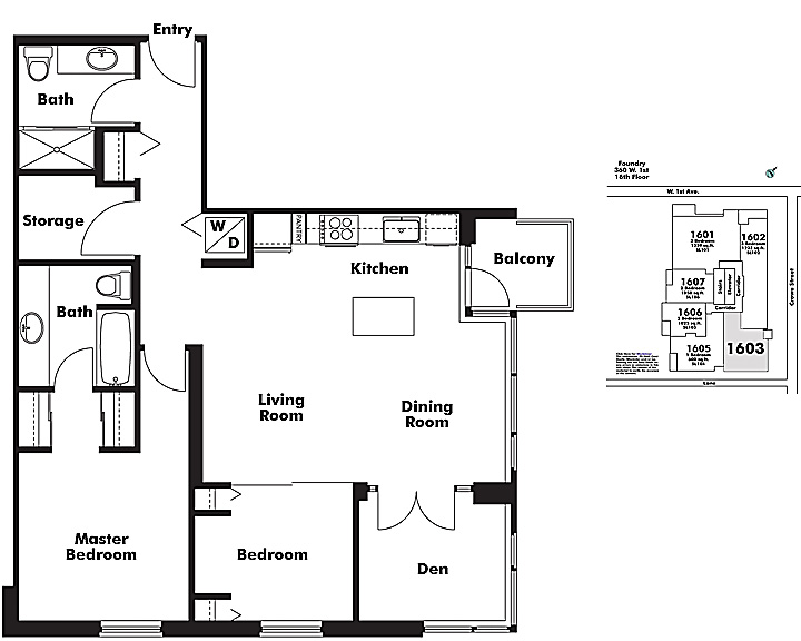 Floor plan 1603