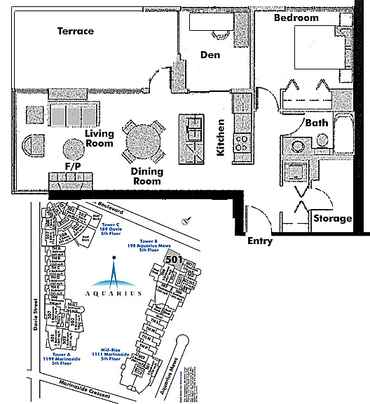 Floor plan 501
