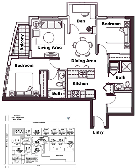 Floor plan 213