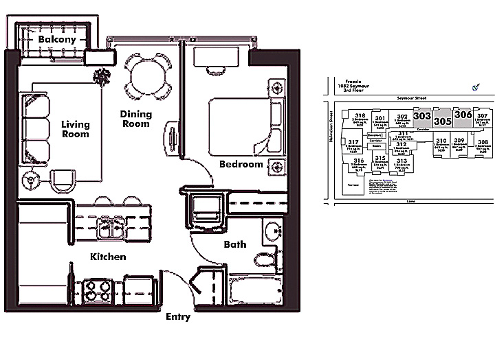 Floor plan 306