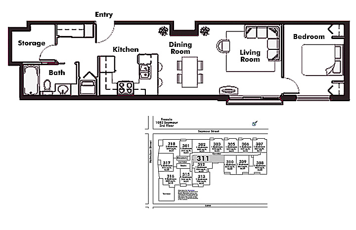 Floor plan 311