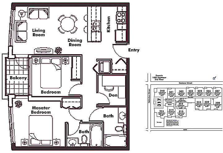 Floor plan 317