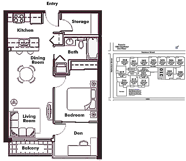 Floor plan 310