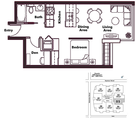 Floor plan 705