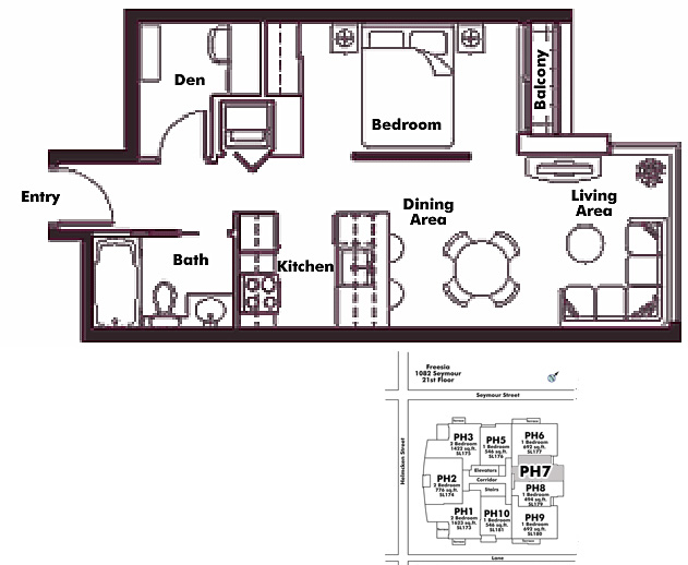 Floor plan PH7