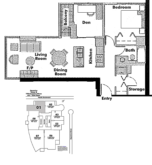 Floor plan 1301