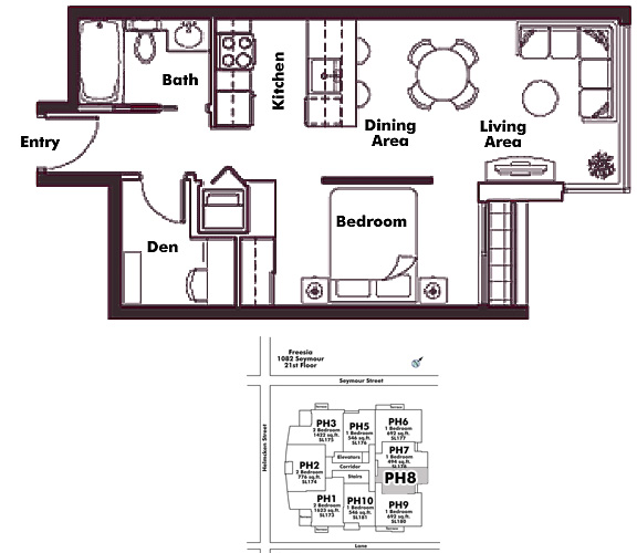Floor plan PH8