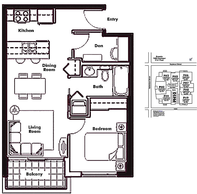 Floor plan PH10
