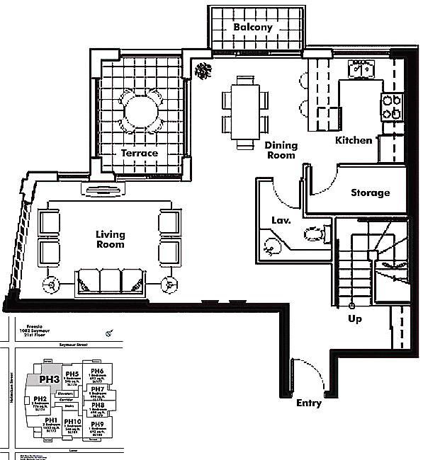 Floor plan PH3