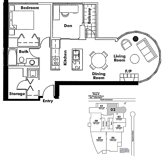 Floor plan 2102