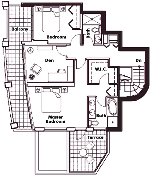 Floor plan PH1