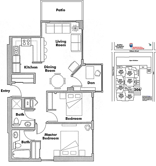 Floor plan 306