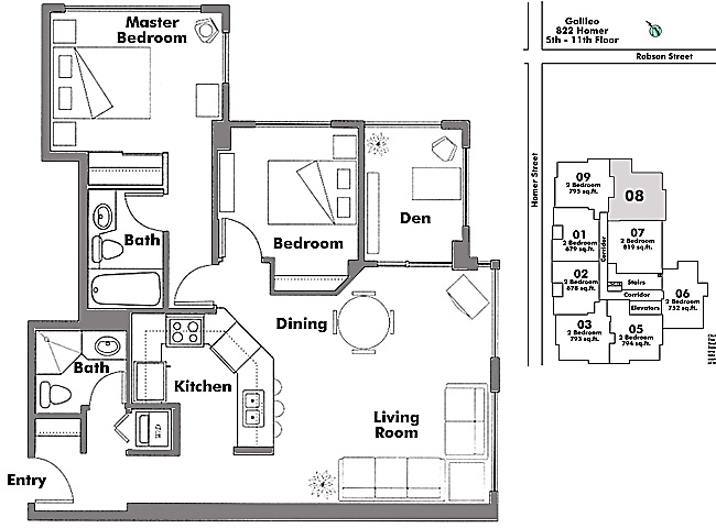 Floor plan 508