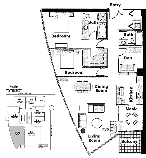 Floor plan 1007