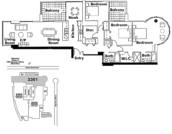 Floor plan 3301